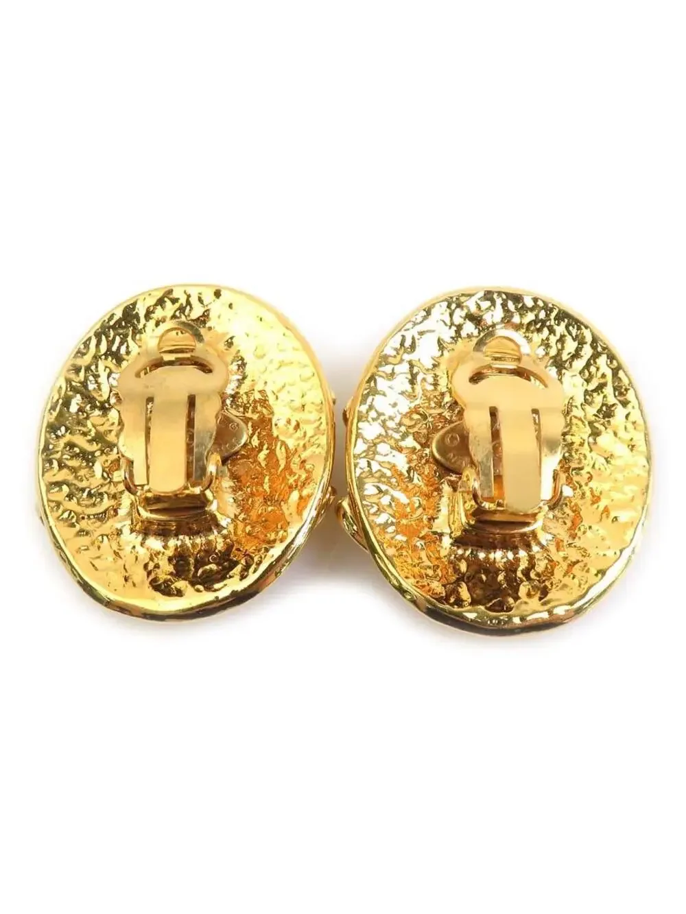 Auth Chanel Vintage Cc Logo Earrings #294130C32B